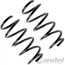 Rabatt 2x FAHRWERKSFEDER VORNE für VW GOLF 3 4 BORA SKODA OCTAVIA SEAT LEON TOLEDO