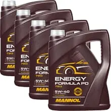 Zertifiziert 20L MANNOL ENERGY FORMULA PD 5W-40 MOTORÖL passend für VW 505.01 MB 229.51 BMW