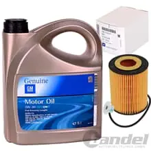 ORIGINAL OPEL GM MOTORÖL + FILTER passend für OPEL AGILA A ASTRA H G CORSA B C D Ausverkauf