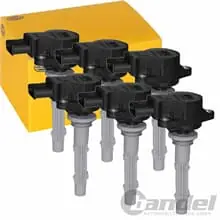 Versand Am Gleichen Tag 6x HELLA ZÜNDSPULE 4 POLIG FÜR MERCEDES W203 W211 W639 W164 W221 W251 SPRINTER