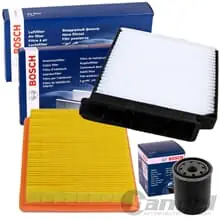 BOSCH FILTER SET INSPEKTIONSPAKET SATZ 1.0 1.2 1.4+16V für NISSAN MICRA III K12 Rabatt