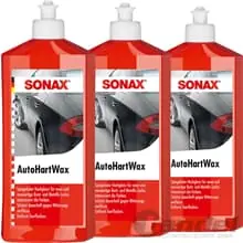 Wochenendangebot 3x 500ml SONAX AUTOHARTWAX AUTOWACHS LACKPFLEGE VERSIEGELUNG HARTWACHS WACHS