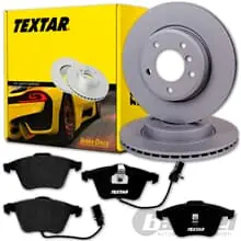 Knallerangebot TEXTAR BREMSSCHEIBEN 320mm + BELÄGE VORNE für AUDI A4 8E B7 + SEAT EXEO 3R