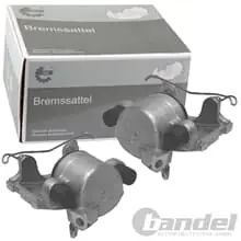 Saisonangebot 2x BREMSSATTEL VORNE LINKS+RECHTS passend für FORD COURIER KA I RB FIESTA 3 4