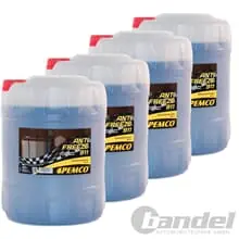 Heißes Angebot 4x20L PEMCO ANTIFREEZE 911 FROSTSCHUTZMITTEL BLAU passend für TL774C GS94000