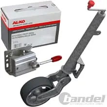 ALKO AL-KO STÜTZRAD PROFI 500kg+KLEMMSCHELLE 60mm ANHÄNGER WOHNWAGEN Neue Ware