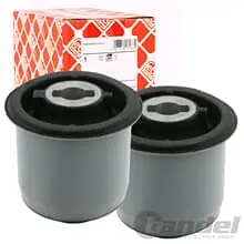 Echt 2x FEBI LAGERUNG ACHSKÖRPER HINTERACHSE passend für PEUGEOT 307 CITROEN C4