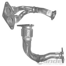 Versand Am Gleichen Tag HOSENROHR ABGASROHR FLEXROHR passend für RENAULT MEGANE I + CABRIO 2.0 16V