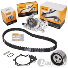 CONTITECH ZAHNRIEMENSATZ +WASSERPUMPE passend für RENAULT CLIO TWINGO KANGOO Wochenendangebot