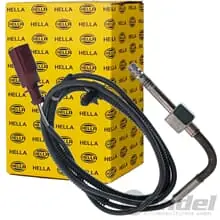 HELLA ABGASTEMPERATURSENSOR für SKODA SUPERB I 3U4 VW PASSAT 3B3 3B6 2.0 TDI Finale Aktion