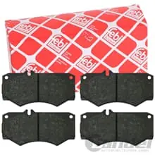 Neue Ware FEBI BREMEBELÄGE VORNE für MERCEDES G-KLASSE W460 W461 W463 T1 601 602 611