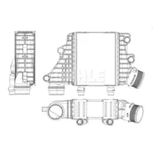 Must-Have MAHLE Ladeluftkühler CI 412 000P