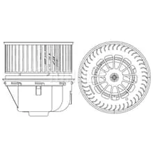 MAHLE INNENRAUMGEBLÄSE GEBLÄSEMOTOR passend für FORD MONDEO AB 264 000P Angebot