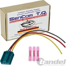 REP-SATZ STECKER RÜCKLEUCHTE passend für BMW 1er E82 E88 3er E46 E91 5er E61 Begrenztes Angebot