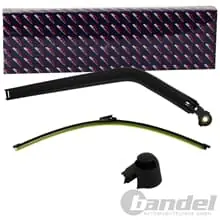 UMRÜST SET HECKWISCHERARM + AERO HECKWISCHER HINTEN für VW T4 BUS mit HECKKLAPPE Must-Have