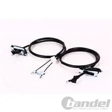 HANDBREMSSEIL MITTE LI/RE für FORD FOCUS (DAW, DBW, DNW, DFW) FESTSTELLBREMSE Echt