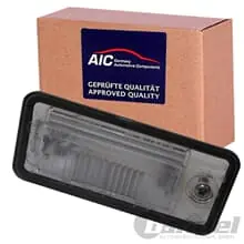 AIC KENNZEICHENLEUCHTE LINKS für AUDI A3 8P1 8PA A4 B6 B7 A5 8F7 A6 C6 A7 A8 4H2 Sichere Zahlung