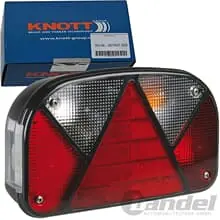KNOTT HECKLEUCHTE RÜCKLEUCHTE RÜCKLICHT RECHTS MULTIPOINT 2 mit Bajonett Rabatt