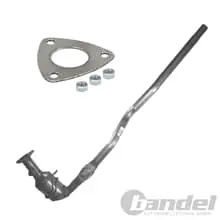 Geprüft BM KRÜMMER-KATALYSATOR FLEXROHR passend für OPEL CORSA B 1.0 i 12V 40 KW 54 PS