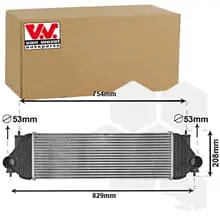 Schnäppchen VAN WEZEL LADELUFTKÜHLER LLK passend für GRAND VITARA 2 1.9 DDiS