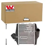 Neue Kollektion VAN WEZEL Ladeluftkühler 29004016
