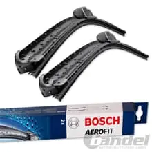 BOSCH AEROFIT SCHEIBENWISCHER VORNE 530/380 für TOYOTA YARIS VW FOX HONDA JAZZ 2 Saisonangebot