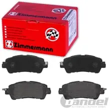 ZIMMERMANN SCHEIBENBREMSBELAG VORDERACHSE passend für MAZDA 2 (DL, DJ) 1.5 Begrenztes Angebot