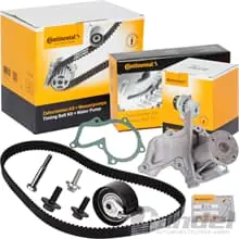 CONTI ZAHNRIEMEN-SATZ + WAPU passend für FORD B+C-MAX FIESTA FOCUS FUSION MONDEO Echt