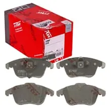 TRW BREMSBELÄGE VORDERACHSE passend für AUDI A4 A5 Heißes Angebot