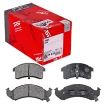 Billig TRW BREMSBELÄGE VORDERACHSE FÜR BUICK LESABRE PARK CADILLAC DEVILLE ELDORADO