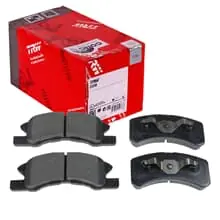 TRW BREMSBELÄGE VORDERACHSE FÜR DAIHATSU CUORE TREVIS MITSUBISHI ATTRAGE SPACE Saisonangebot