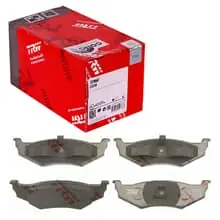 TRW BREMSBELÄGE HINTERACHSE passend für CHRYSLER CONCORDE PT SEBRING DODGE NEON Neue Kollektion
