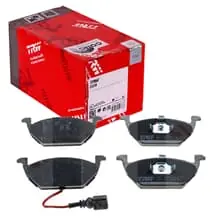 TRW BREMSBELÄGE VORDERACHSE FÜR AUDI A3 SEAT ALTEA LEON TOLEDO SKODA FABIA Preis Gesenkt