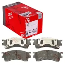 TRW BREMSBELÄGE VORDERACHSE passend für MAZDA 323 626 PREMACY Expressversand