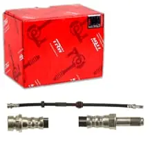 TRW BREMSSCHLAUCH 438mm VORDERACHSE LINKS RECHTS VORDERACHSE BEIDSEITIG Neue Kollektion