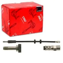 Beliebt TRW BREMSSCHLAUCH 412mm VORDERACHSE LINKS RECHTS VORDERACHSE BEIDSEITIG