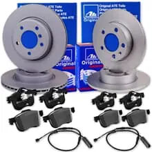 Preisknaller ATE BREMSSCHEIBEN + BELÄGE VORNE + HINTEN passend für MINI R60 R61 COUNTRYMAN