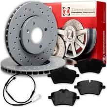 Sale Zimmermann SPORT BREMSSCHEIBEN 307mm + BELÄGE VORNE passend für MINI R60 R61