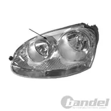 VAN WEZEL SCHEINWERFER LINKS H7/ H7 CHROM passend für VW GOLF 5 Schneller Versand