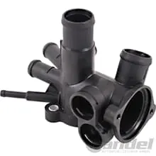 Neu THERMOSTAT-GEHÄUSE KÜHLMITTEL FLANSCH passend für VW GOLF 2 POLO 86C 1.3