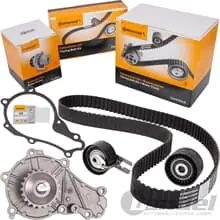 CONTI ZAHNRIEMEN-SATZ + WAPU passend für 1,5 TDCi + 1.6 HDI CITROEN FORD PEUGEOT Preiswert