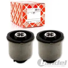 2x FEBI ACHSKÖRPER HINTERACHSLAGER REP-SATZ für RENAULT MEGANE 2 GRAND SCENIC II Garantierte Lieferung