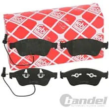 FEBI BREMSBELAGSATZ VORNE passend für AUDI A6 (C6) A8 (4E2 4E8) VW PHAETON (3D_) Highlight
