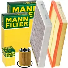 Sonderaktion MANN FILTER INSPEKTIONSPAKET passend für OPEL MERIVA A 1.3 CDTI X03 FÜR PURFLUX