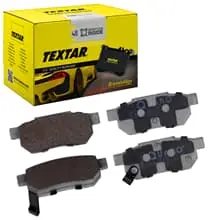 TEXTAR BREMSBELÄGE HINTERACHSE passend für HONDA CITY CIVIC CRX JAZZ Zertifiziert