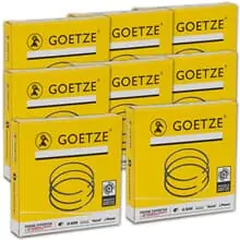 8x GOETZE KOLBENRINGE 84mm passend für BMW 7er E38 E65 E66 E67 740 d M67 D39 Preis Gesenkt