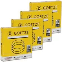 4x GOETZE KOLBENRINGE 76mm passend für DACIA DUSTER NISSAN QASHQAI RENAULT CLIO Saisonangebot