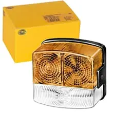 Schneller Versand HELLA P21W R10W BLINKLEUCHTE BLINKER GELB WEIß RECHTS 2BE 002