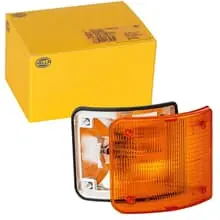 Echt HELLA P21W BLINKLEUCHTE BLINKER LINKS RECHTS 2BA 007 840-001