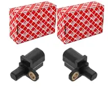 2X FEBI BILSTEIN ABS-SENSOREN HINTEN BEIDSEITIG PASSEND FÜR FORD C-MAX FOCUS Finale Aktion